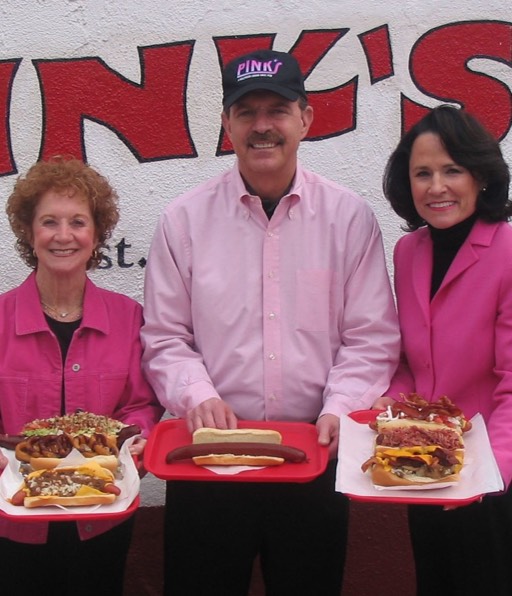 It's all about the flavor of the hot dogs': Pink's owners tour